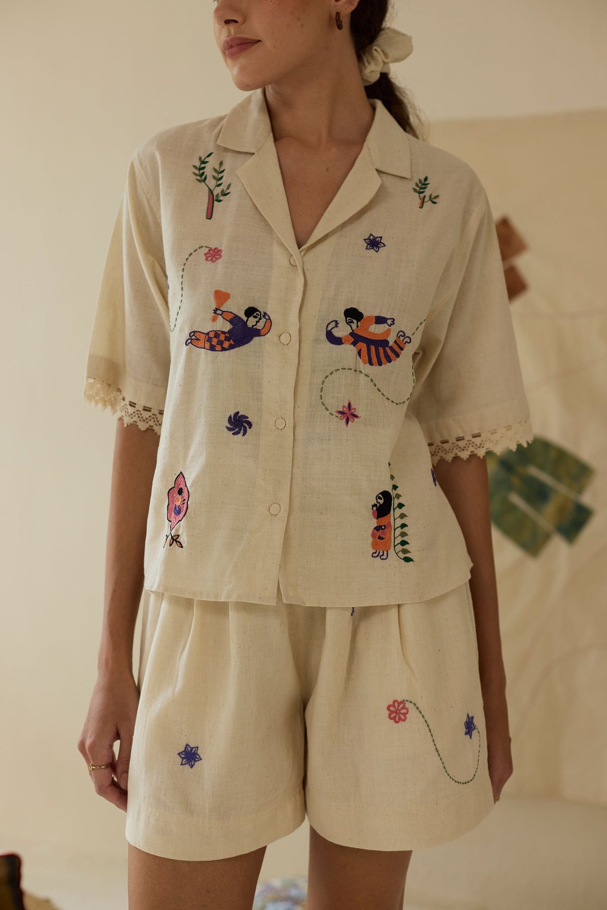 Flying Motif Jacket