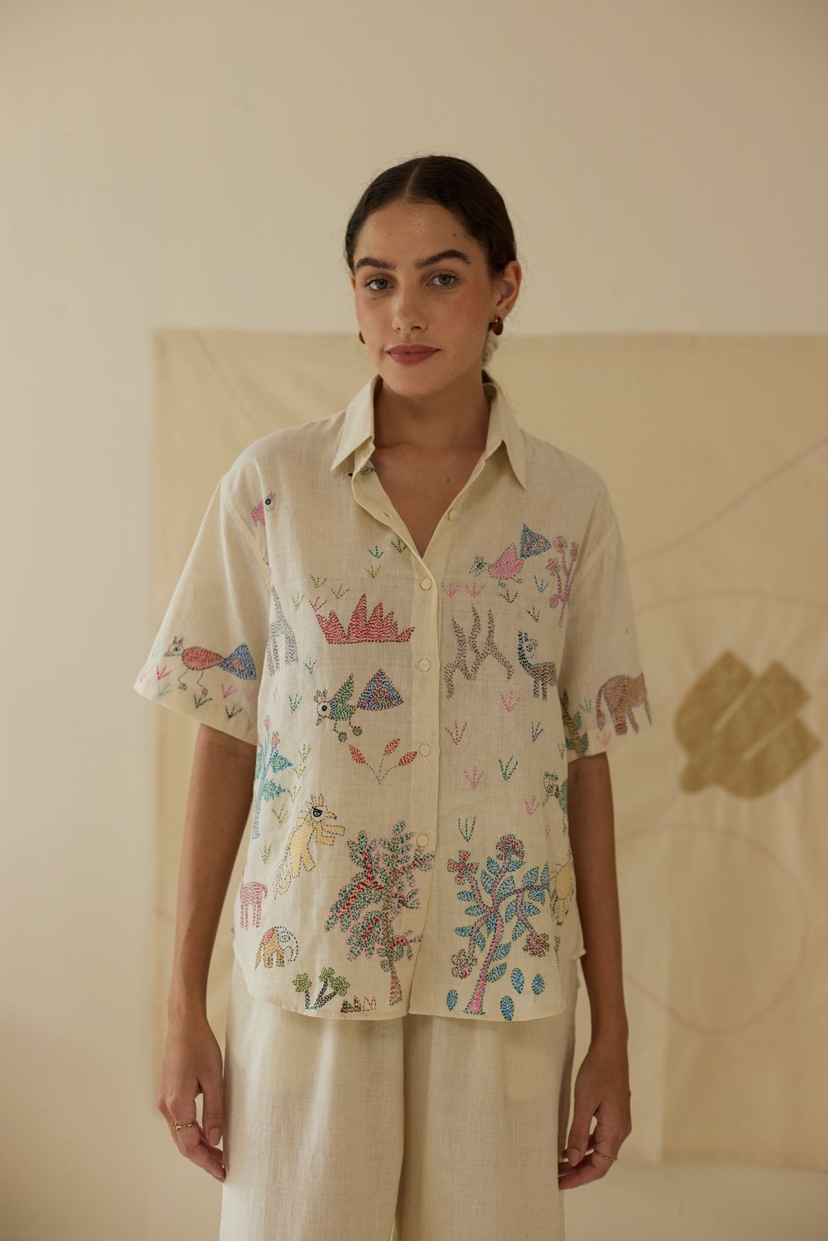 Village Kantha Shirt