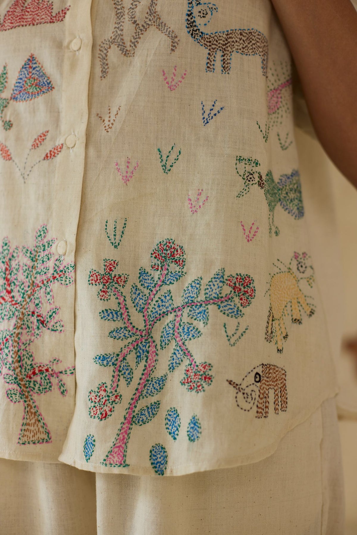 Village Kantha Shirt