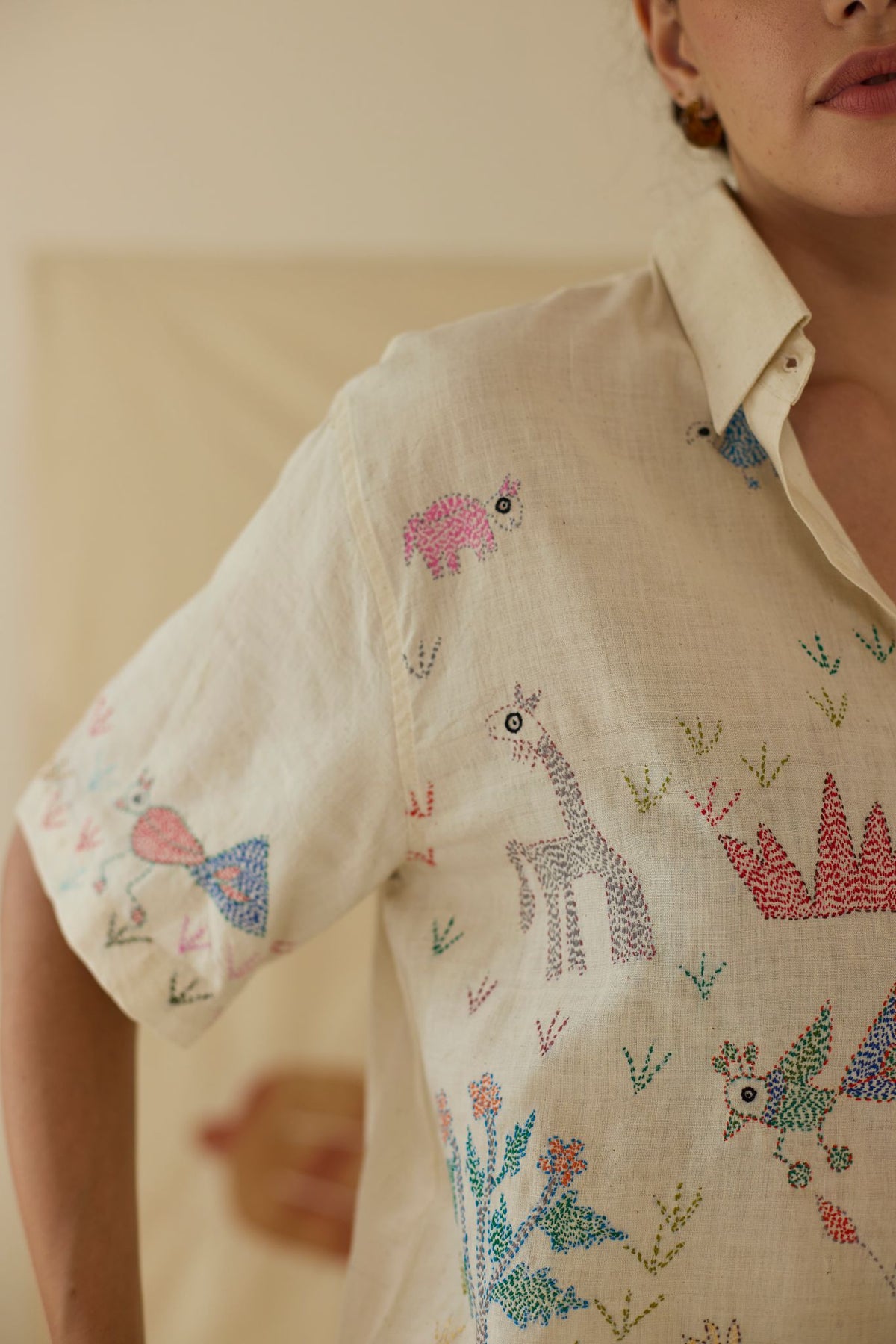 Village Kantha Shirt