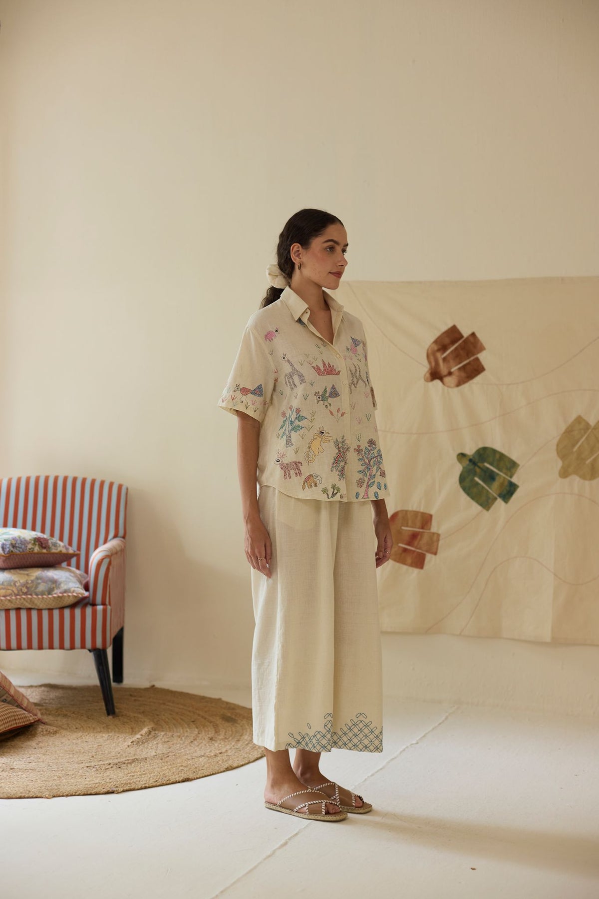 Village Kantha Shirt