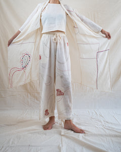 Kantha Stitch Robe