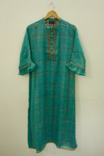 Tissue Chanderi Kurta  - XXL