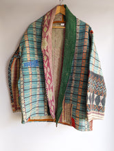 Bakhiya Free Size Kantha Coat-JC3