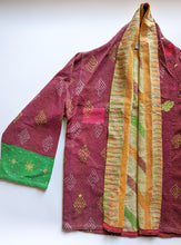 Bakhiya Free Size Kantha Coat-JC4