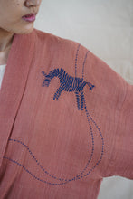Madder Kantha Stitch Jacket