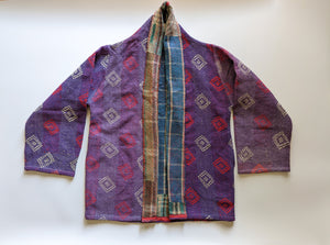 Bakhiya Kantha Coat-Free Size